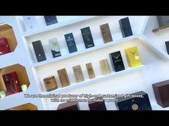 Custom wooden jewelry box with glossy color wood box for ring earring packing box